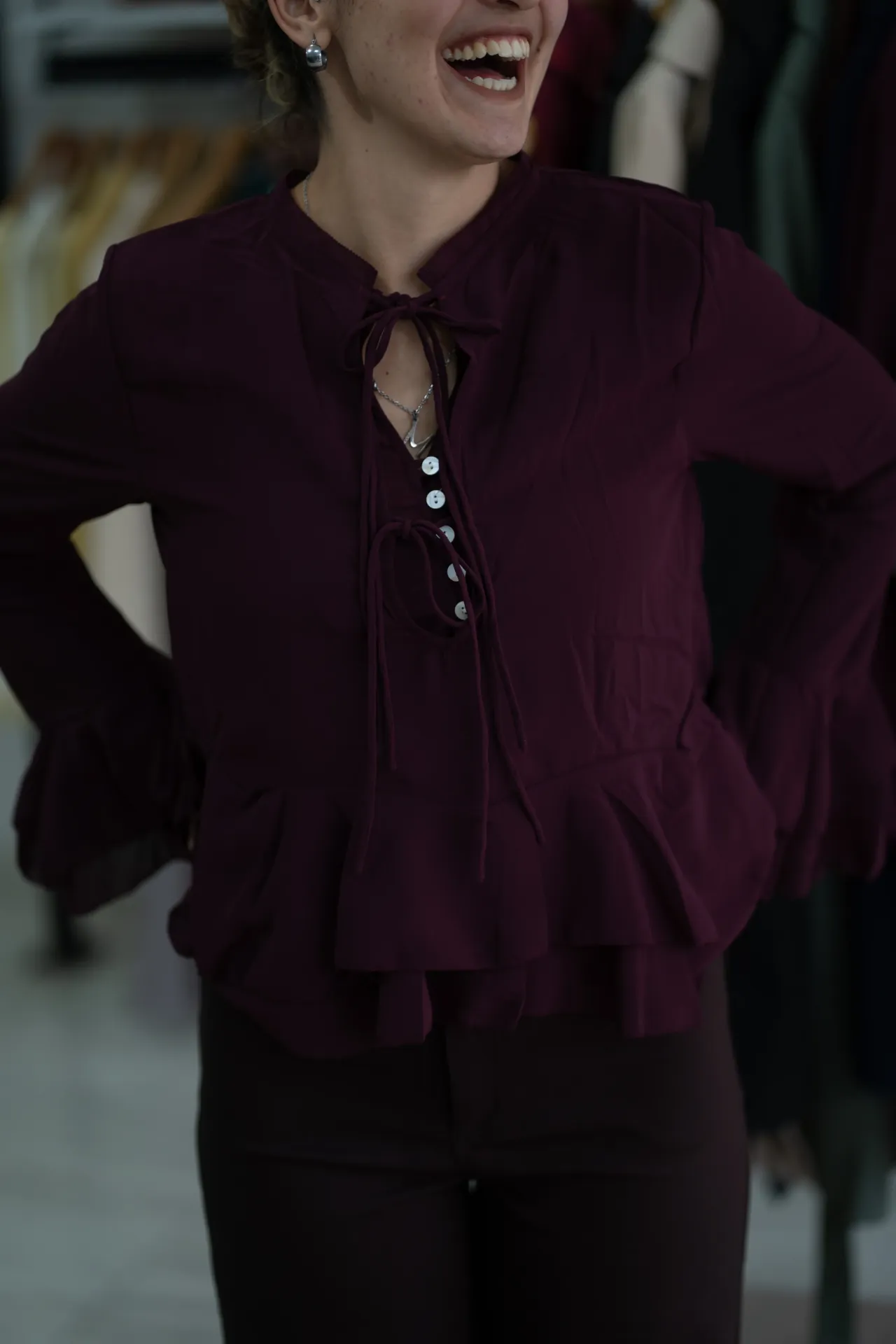 Blusa Solenne - Borravino TM